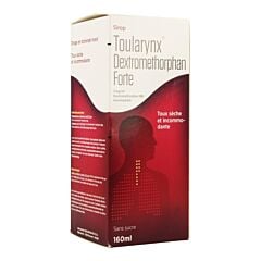 Toularynx Dextromethorphan Forte 3mg/ml Sirop Flacon 160ml