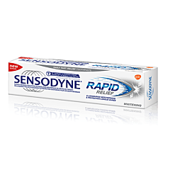 Sensodyne Rapid Relief Whitening Tandpasta 75ml