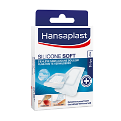 Hansaplast Silicone Soft Peaux Fragiles 8 Pansements