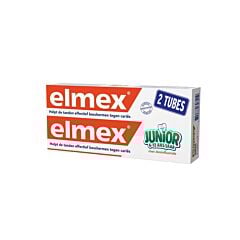 Elmex Junior Dentifrice 6-12 ans Tube PROMO 2x75ml