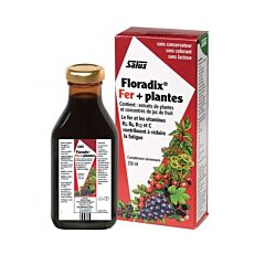 Salus Floradix Fer + Plantes Formule Liquide Flacon 250ml