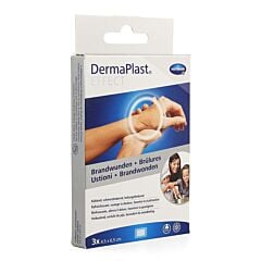 Hartmann Dermaplast Pansement Brûlures 4,5x6,5cm 3 Pièces