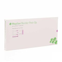 Mepilex border post-op pans 10x30cm 5 496605