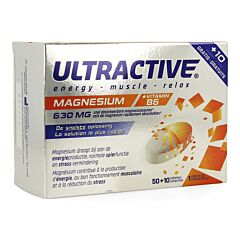 Ultractive Magnésium 630mg 60 Comprimés