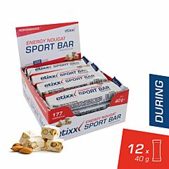 Etixx Performance Energy Sport Bar Nougat 12x40g	