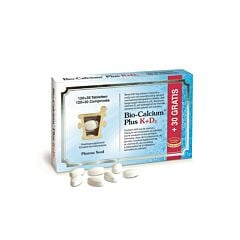Pharma Nord Bio-Calcium Plus K+D3 120 Comprimés	+ 30 Comprimés Gratuits