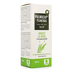 Pulmocap Plantago Sirop Flacon 200ml