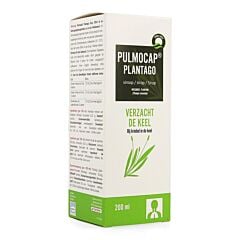 Pulmocap Plantago Siroop 200ml