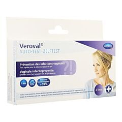 Hartmann Veroval Auto-Test Prévention des Infections Vaginales 2 Pièces