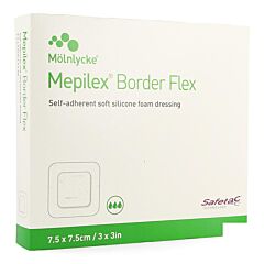 Mepilex Border Flex Verb 7,5x7,5cm 5 595200 - 1 Pièce