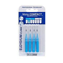 Elgydium Clinic Monocompact Blue 0.8mm - 4 Pièces