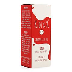 KidixX Fe Sirop Flacon 30ml