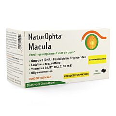 Naturophta Macula - 180 Capsules