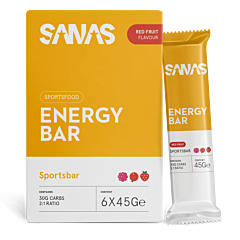Sanas Energy Gel Red Fruits - 6 x 40 g