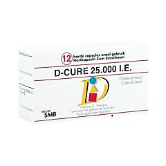 D-Cure 25.000 U.I. Vitamine D 12 Gélules