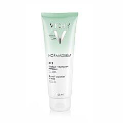 Vichy Normaderm 3-in-1 Reiniging/ Scrub/ Masker 125ml