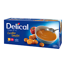 Delical Potage HP-HC Carottes Tomates Bol 4x300ml