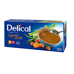 Delical Potage HP-HC Légumes Variés Bol 4x300ml