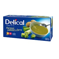 Delical Soep HP-HC Prei/ Aardappel 4x300ml