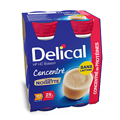 Delical HP-HC Concentré Noisette Bouteille 4x200ml