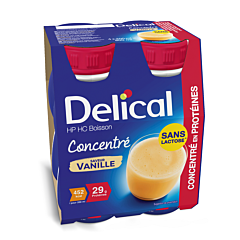 Delical Geconcentreerde Drink HP-HC Vanille 4x200ml