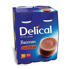 Delical Melkdrank Chocolade 4x200ml