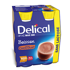Delical Max.300 Chocolat Bouteille 4x300ml