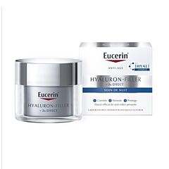 Eucerin Hyaluron-Filler + 3x Effect Crème de Nuit Pot 50ml