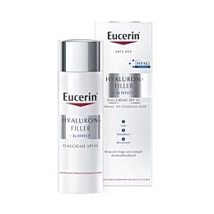 Eucerin Hyaluron-Filler + 3x Effect Crème de Jour IP15 Peau Normale à Mixte Flacon Airless 50ml
