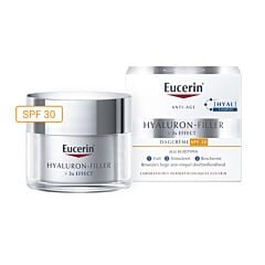 Eucerin Hyaluron-Filler + 3x Effect Crème de Jour IP30 Pot 50ml