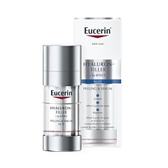 Eucerin Hyaluron-Filler + 3x Effect Peeling & Sérum de Nuit Flacon Airless 30ml
