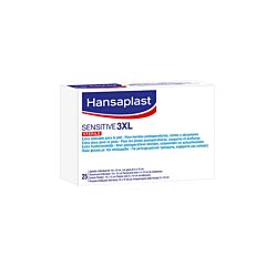 Hansaplast Sensitive 3XL 10cmx15cm 25 Pansements Extra-Doux Stériles