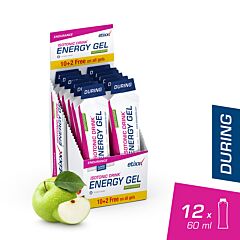 Etixx Isotonic Drink Energy Gel Appel 60ml Promo 10 + 2 Stuks GRATIS