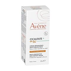 Cicalfate+ SPF50+ Multi-Beschermende Huidherstellende Crème - 30ml