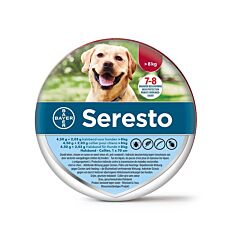 Seresto Collier Antiparasitaire 70cm Chiens > 8kg 1 Pièce