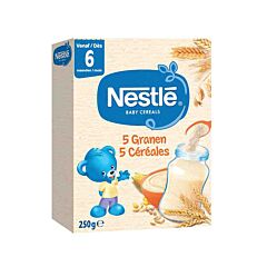 Nestlé Baby Cereals 5 Céréales 6m+ 250g