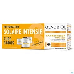Oenobiol Solaire Intensif Peau Normale Cure 3 Mois 3x30 Gélules