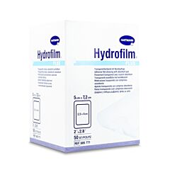 Hartmann Hydrofilm Plus Pansement de Plaie Autoadhésif 5cmx7,2cm 50 Pièces