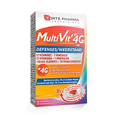 Forté Pharma MultiVit 4G Défenses 30 Comprimés