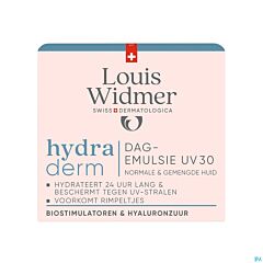 Lousi Widmer Hydraderm Dagemulsie Uv 30 Parfum - 50ml