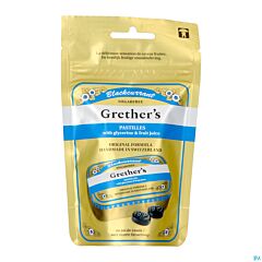 Grether's Pastilles met Zwarte Bessensap Refill - 110g