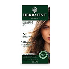 Herbatint 6D Permanente Haarkleuring - Donker Goud Blond 150ml