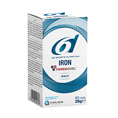 6D Sports Nutrition Iron Ferrochel 60 Gélules NF