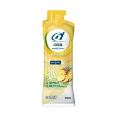 6D Sports Nutrition Isogel + Caféine Ananas - 6x60ml