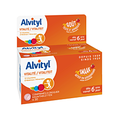 Alvityl Vitalité 30 Comprimés à Croquer