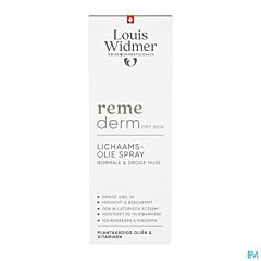 Louis Widmer Remederm Huile Corporelle Spray - 150ml
