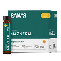 Sanas Magnekal Ampoules - 30 x 25 ml
