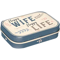  Nostalgic Art Mint Happy Wife Happy Life 15g