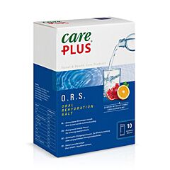 Care Plus S.R.O. Sels de Réhydratation Orale Arôme Grenade/Orange 10 Sachets de 5,3g