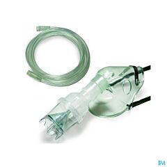 Hsiner Aerosol Kit volwassenen wegwerp (masker + verstuiver + tube 2m) HS3121